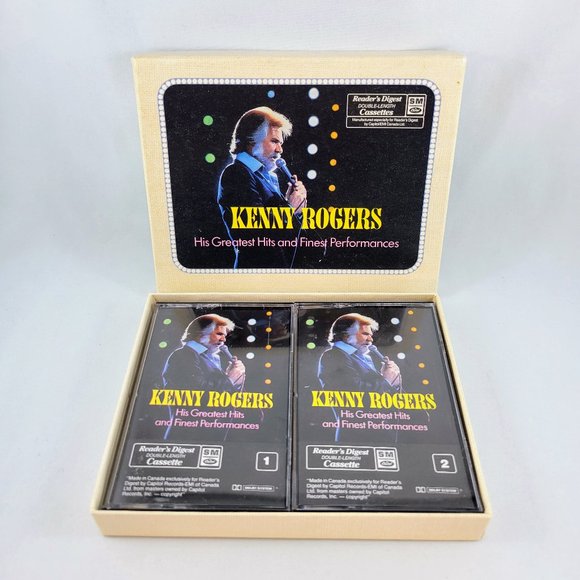 Cassettes Kenny Rogers His Greatest Hits And Finest Performances Double Cassette - Picture 5 of 10